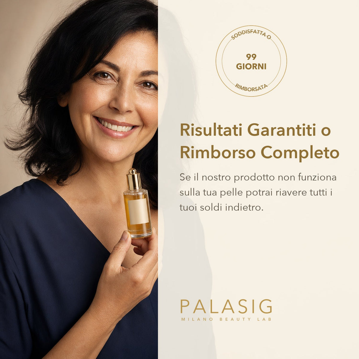 Risultati garantiti o rimborso completo in 99 giorni