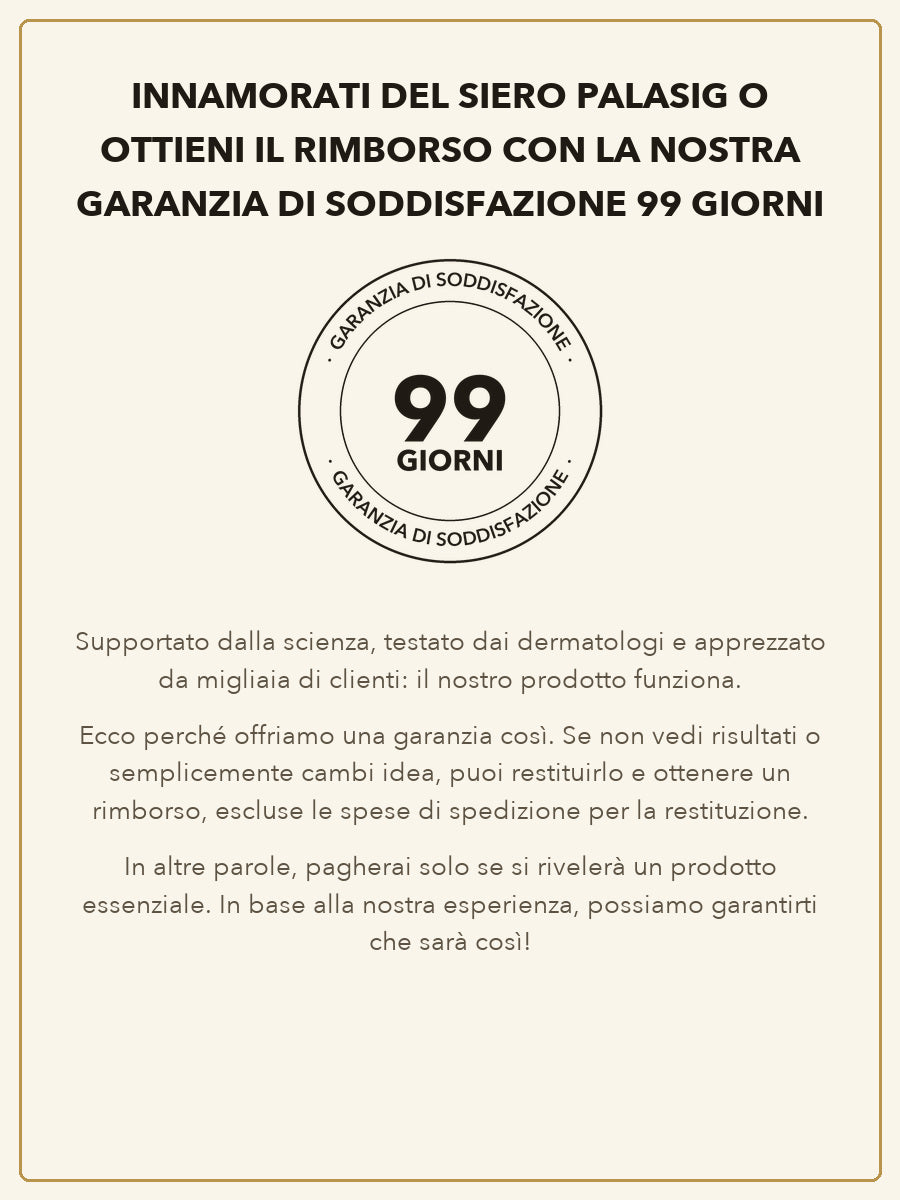 Garanzia di soddisfazione 99 giorni